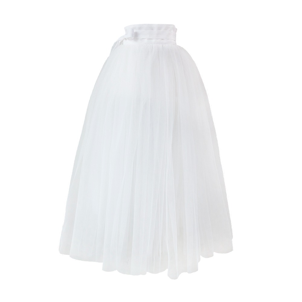 Tulle Skirt [White]