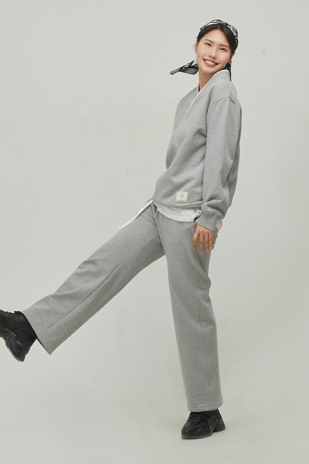 Basic Hanbok Training Pants [Gray]